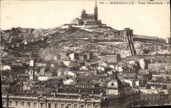 CPA Marseille Vue Generale