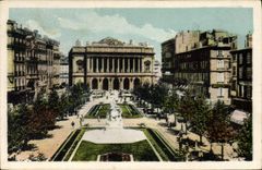 CPA Marseille Le Square de la Bourse