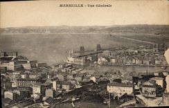 CPA Marseille Vue Generale