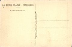 CPA Marseille La Douce France L'Entree du Vieux Port