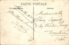 CPA Marseille La Mairie et le clocher des Accoules