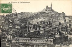 CPA Marseille Vue panoramique