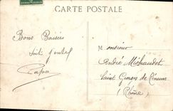 CPA Marseille La Sortie du Vieux Port