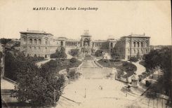 CPA Marseille Le Palais Longchamp
