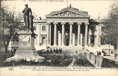 CPA Marseille Le Palais de Justice