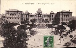 CPA Marseille Le Palais Longchamp