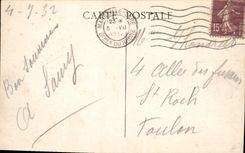 CPA Marseille Le Quai du Port et Rue de la Republique