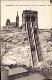CPA Marseille Ascenseurs N D de la Garde