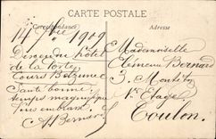 CPA Marseille Palais Longchamp Motif Central
