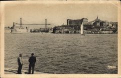 CPA Marseille L'Entree du Port