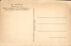CPA Marseille L'Entree du Port
