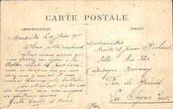 CPA Marseille Vue generale et N. D. de la Garde