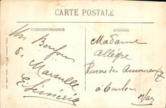 CPA Marseille Le Palace Hotel Roubion