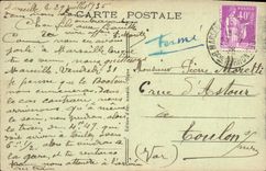 CPA Marseille Eglise des Reformes