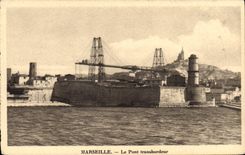 CPA Marseille Le Pont transbordeur