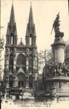 CPA Marseille L'Eglise des Reformes et Monument des Mobiles 