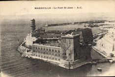 CPA Marseille Le Fort St Jean 