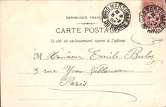 CPA Marseille Le Palais Longchamp 