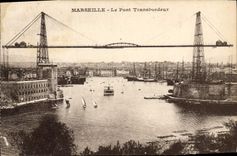 CPA Marseille Le Pont Transbordeur