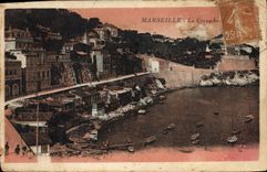 CPA Marseille La Corniche 