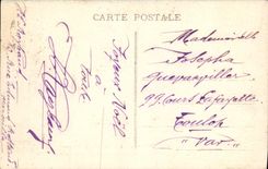 CPA Le Canigou Visible de ND de la Garde Marseille 