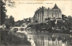 CPA Chateau de Chateaudun Facade Ouest 