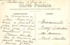 CPA Chateau de Chateaudun Facade Ouest