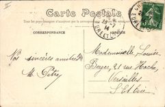 CPA Chateaudun Le Chateau facade Ouest vue du Loir