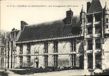 CPA Chateau de Chateaudun Allee de Longueville XVI siecle 