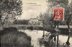 CPA Chateaudun Les Bords du Loir 