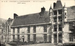 CPA Chateau de Chateaudun Aile de Longueville XVI siecle 