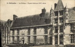 CPA Chateaudun Le Chateau Facade interiure XVI siecle 