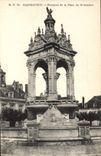 CPA Chateaudun Fontaine de la Place du 18 Octobre 