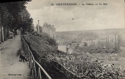 CPA Chateaudun Le Chateau vu du Mail 