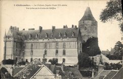 CPA Chateaudun Le Chateau facade Ouest XV siecle Vue prise de la Cavee du Griffon 