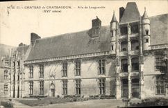 CPA Chateau de Chateaudun Aile de Longueville XVI siecle 