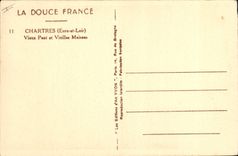 CPA Chartres Eure et Loir Vieux Pont et Vieilles Maisons 