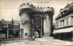 CPA Chartres E et L la Porte Guillaume 