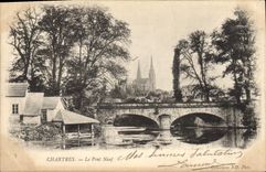 CPA Chartres Le Pont Neuf 