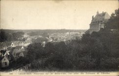 CPA Chartres Panorama sur la Basse Ville vue prise des Terrasses de l'Eveche 