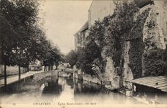 CPA Chartres Eglise Saint Andre cote nord 