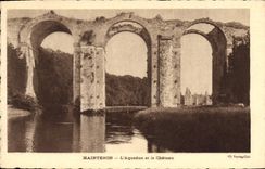 CPA Maintenon L'Aqueduc et le Chateau 