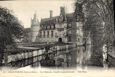 CPA Maintenon Eure et Loir Le Chateau Facade septentrionale 