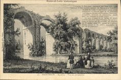 CPA Eure et Loir Historique Maintenon Aqueduc Vue en perspective 