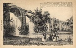 CPA Eure et Loir Historique Maintenon Aqueduc Vue en perspective 