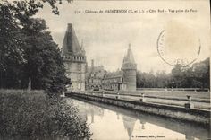 CPA Chateau de Maintenon E et L Cote Sud Vue prise du Parc 