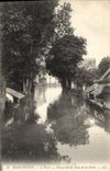 CPA Maintenon L'Eure Vue prise du Pont de la Ferte Pecheur Peche