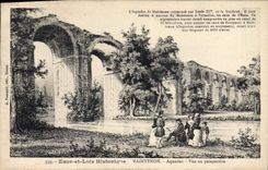CPA Eure et Loir Historique Maintenon Aqueduc Vue en perspective 