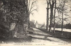 CPA Chateau de Maintenon Vue prise du Parc 