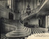CPA Chateau d'Anet E et L et Grand Escalier construit par le Duc de Vendome